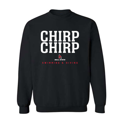 Ball State - NCAA Women's Swimming & Diving : Magdalena Lechowska - Crewneck Sweatshirt-0