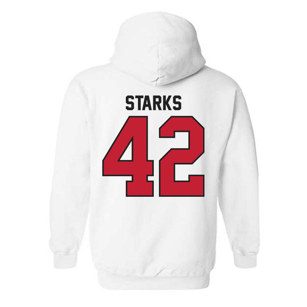 Ball State - NCAA Football : Layton Starks - Hooded Sweatshirt-1