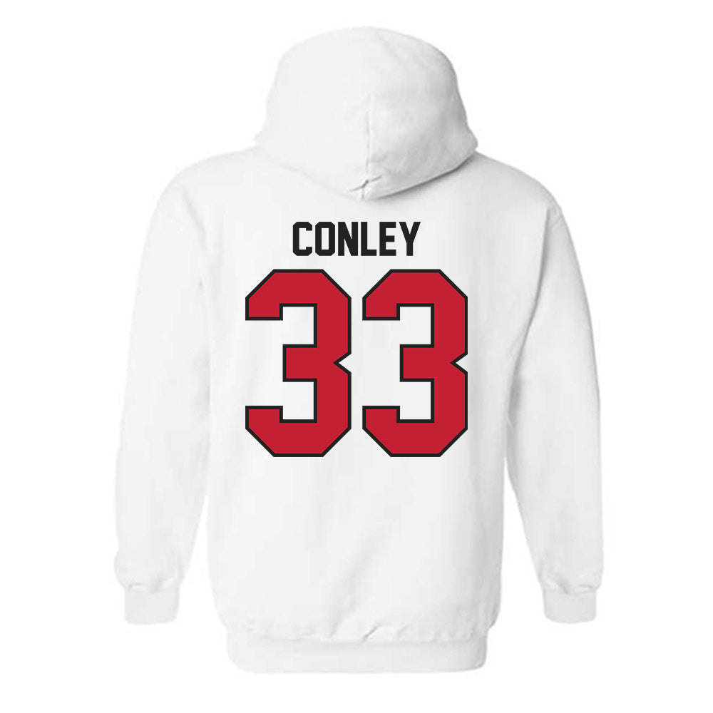 Ball State - NCAA Football : Darin Conley - Hooded Sweatshirt-1