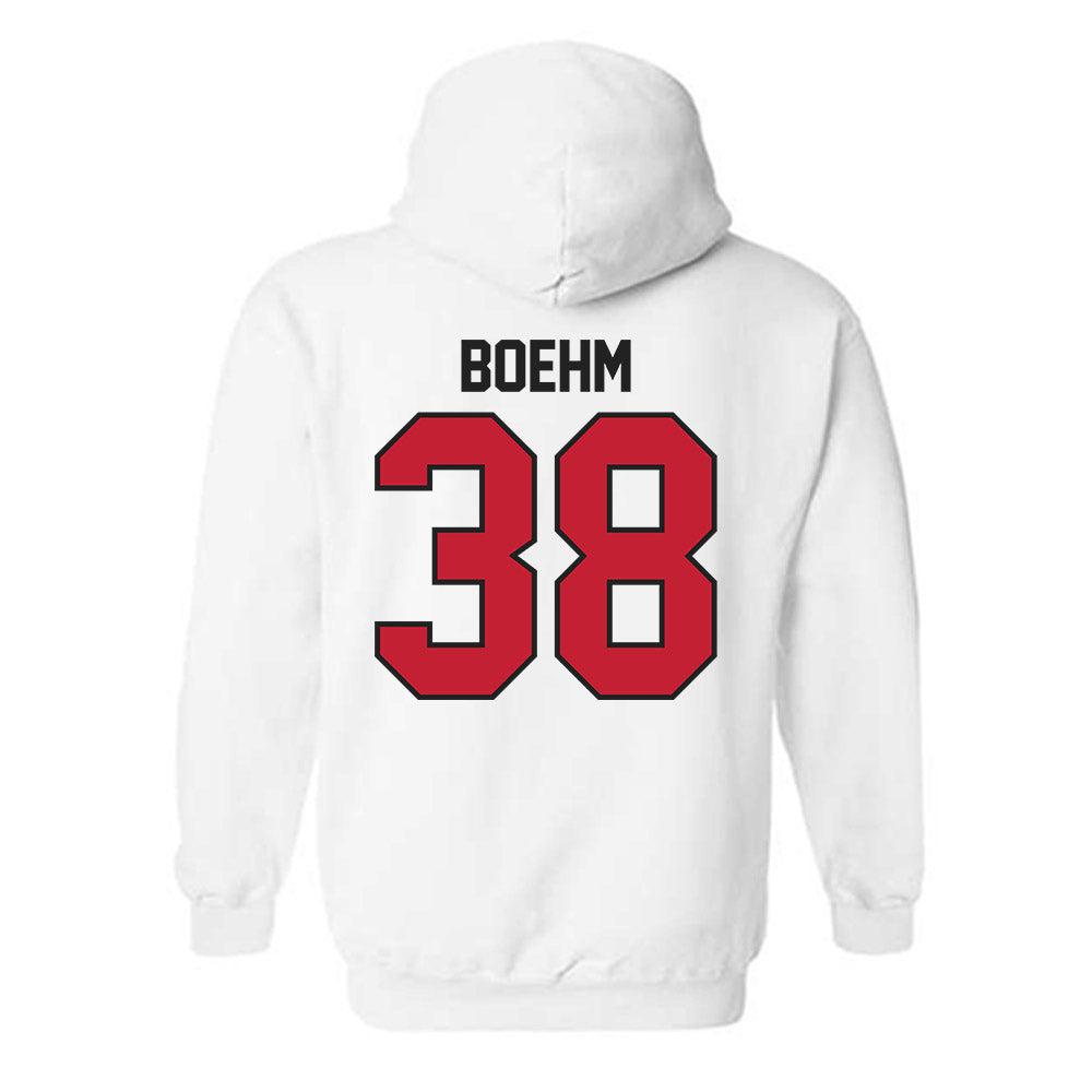 Ball State - NCAA Football : Brody Boehm - Hooded Sweatshirt-1