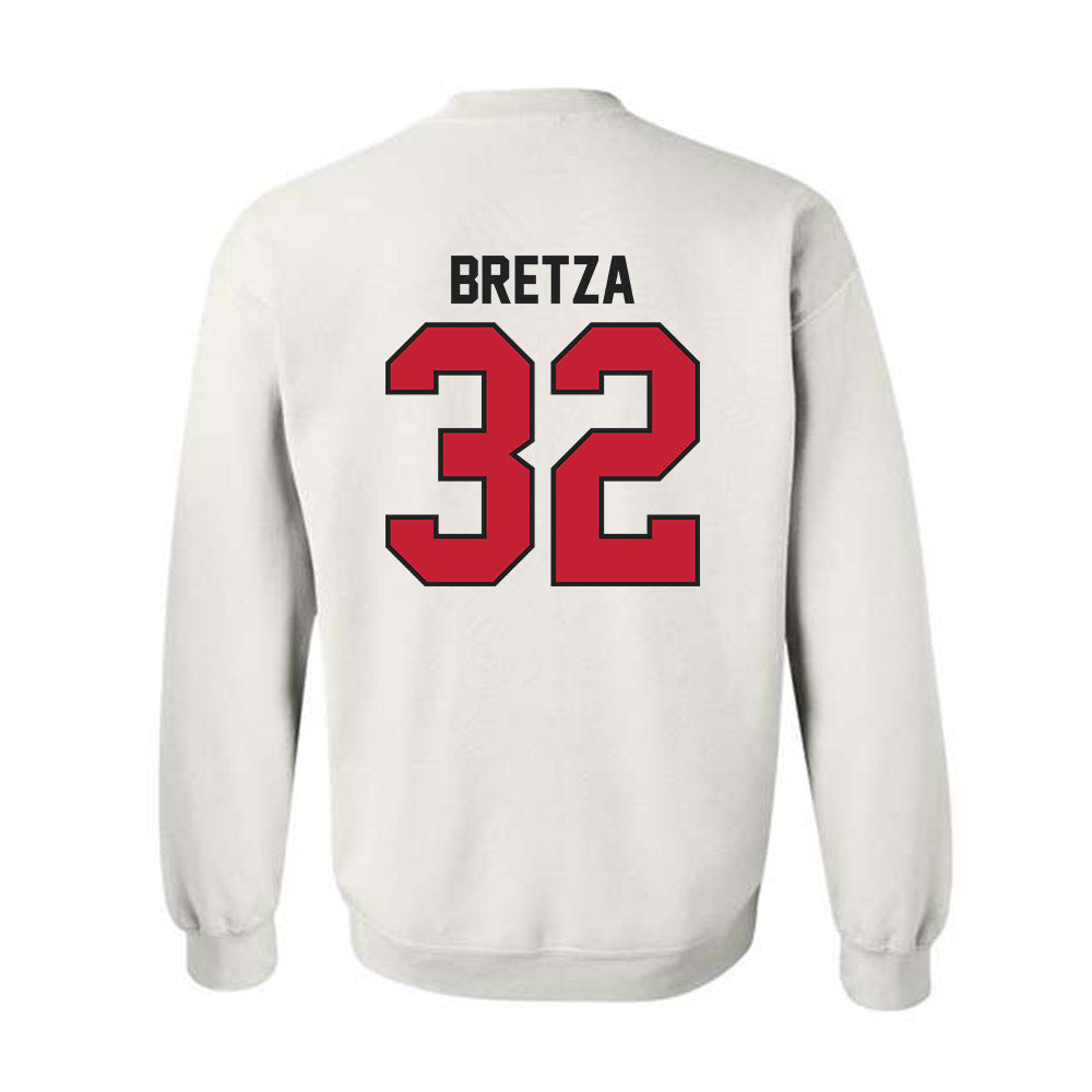 Ball State - NCAA Baseball : Zander Bretza - Crewneck Sweatshirt-1