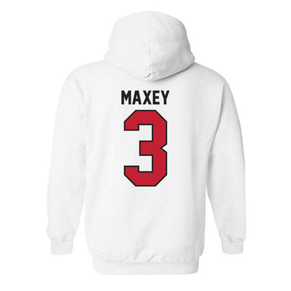 Ball State - NCAA Men's Basketball : Juwan Maxey - Hooded Sweatshirt-1