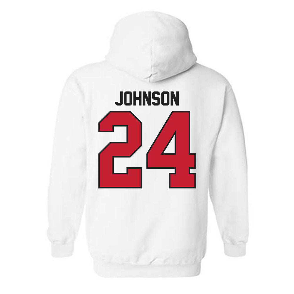 Ball State - NCAA Baseball : Keegan Johnson - Hooded Sweatshirt-1