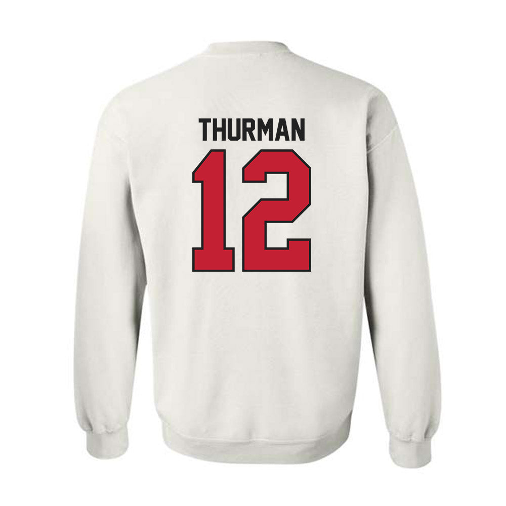 Ball State - NCAA Softball : Jordyn Thurman - Crewneck Sweatshirt-1