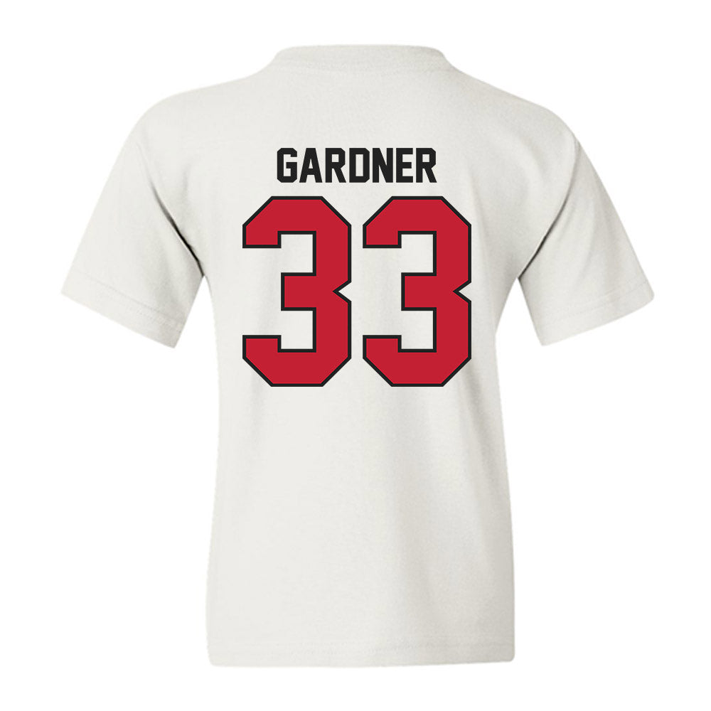 Ball State - NCAA Baseball : Patrick Gardner - Youth T-Shirt-1