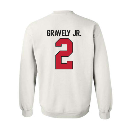 Ball State - NCAA Football : Michael Gravely Jr. - Crewneck Sweatshirt-1