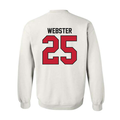 Ball State - NCAA Football : Mikeah Webster - Crewneck Sweatshirt-1