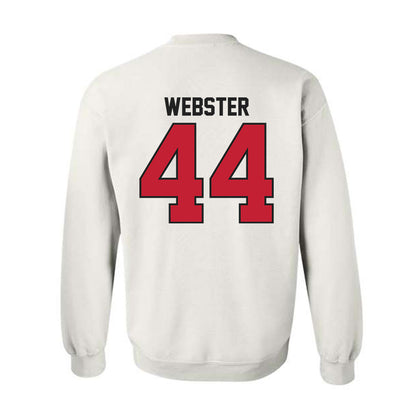 Ball State - NCAA Football : Maximus Webster - Crewneck Sweatshirt-1