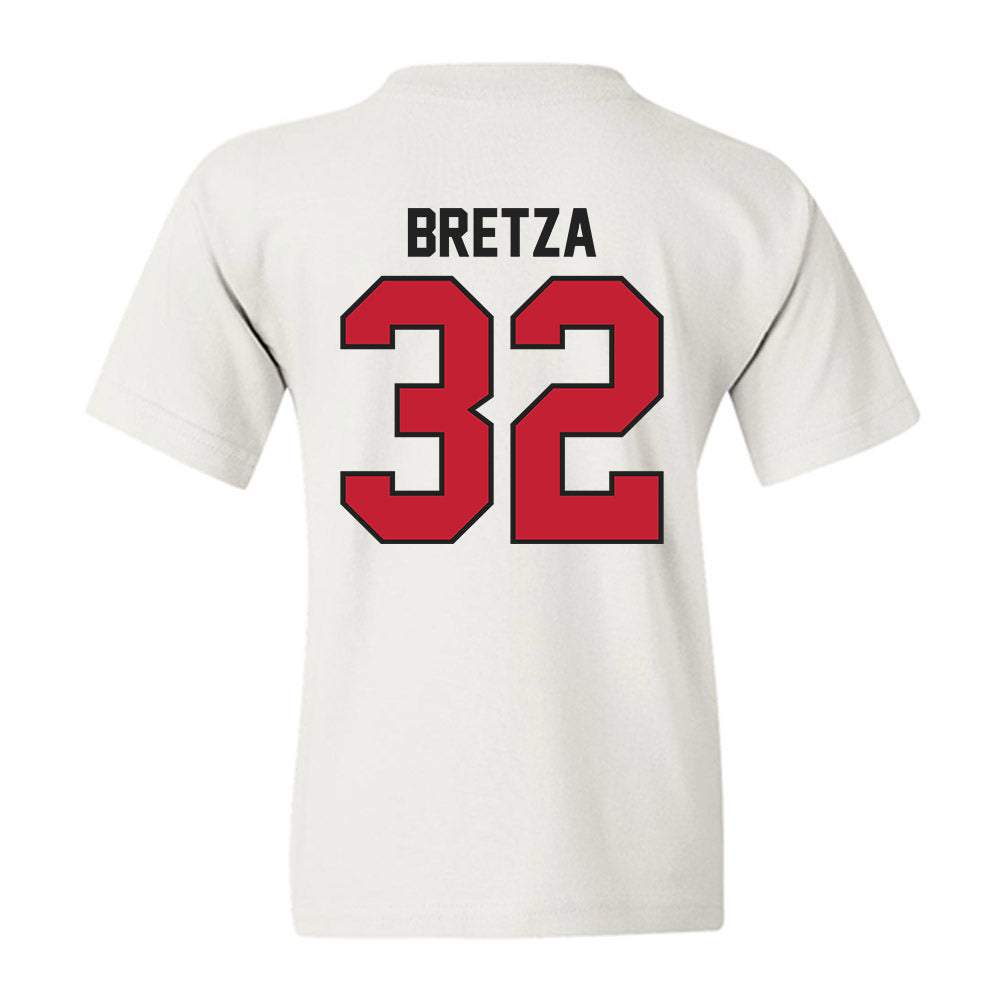 Ball State - NCAA Baseball : Zander Bretza - Youth T-Shirt-1