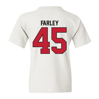 Ball State - NCAA Men's Basketball : Alex Farley - Youth T-Shirt-1