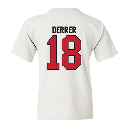 Ball State - NCAA Football : Bodie Derrer - Youth T-Shirt-1