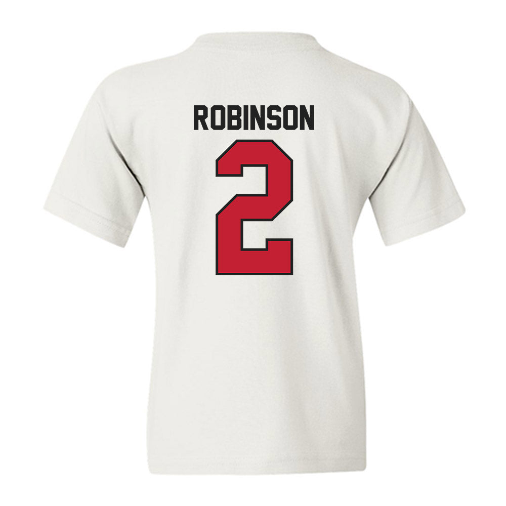 Ball State - NCAA Football : Ty Robinson - Youth T-Shirt-1