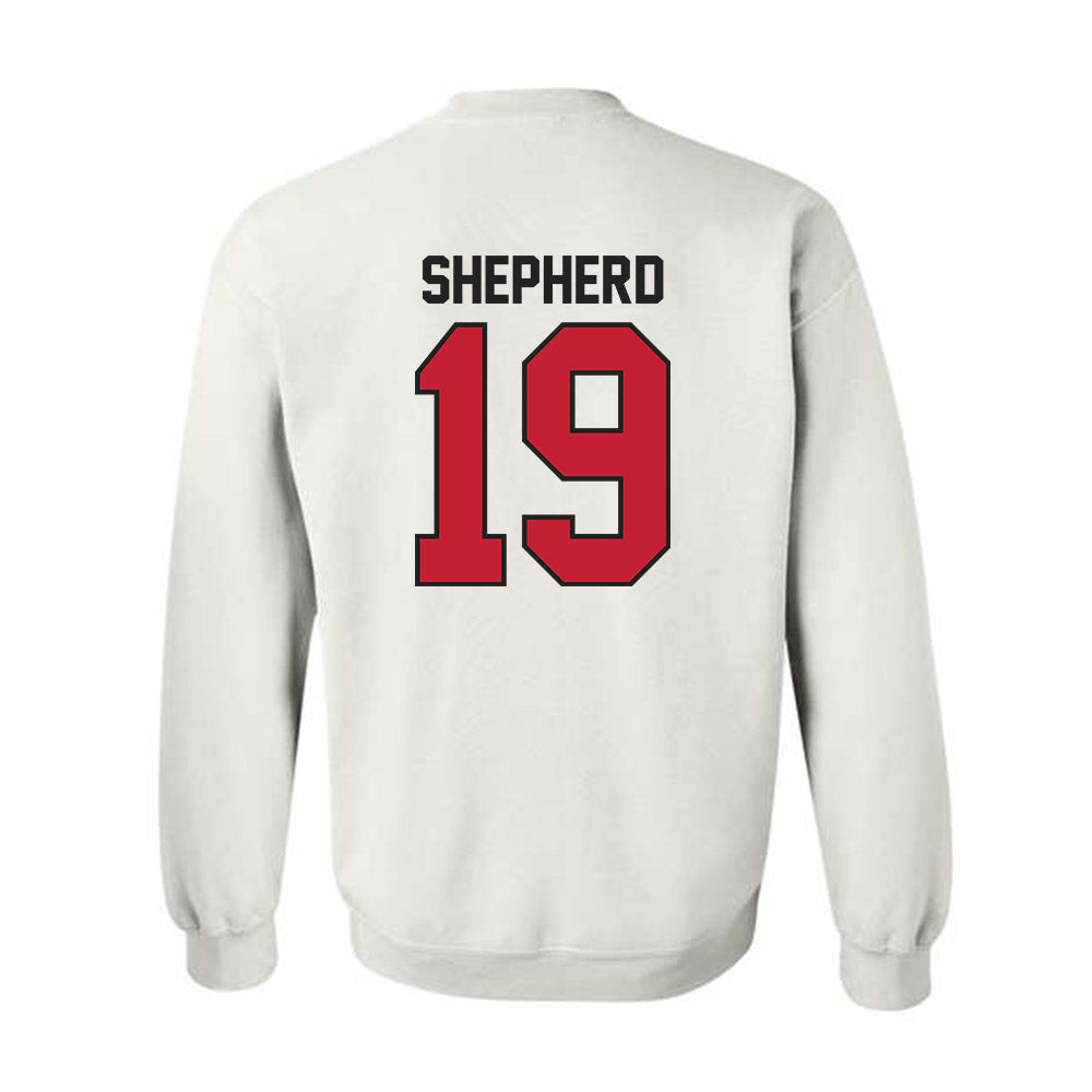 Ball State - NCAA Football : Deondre Shepherd - Crewneck Sweatshirt-1