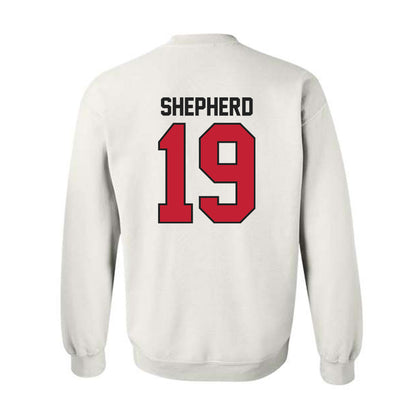Ball State - NCAA Football : Deondre Shepherd - Crewneck Sweatshirt-1