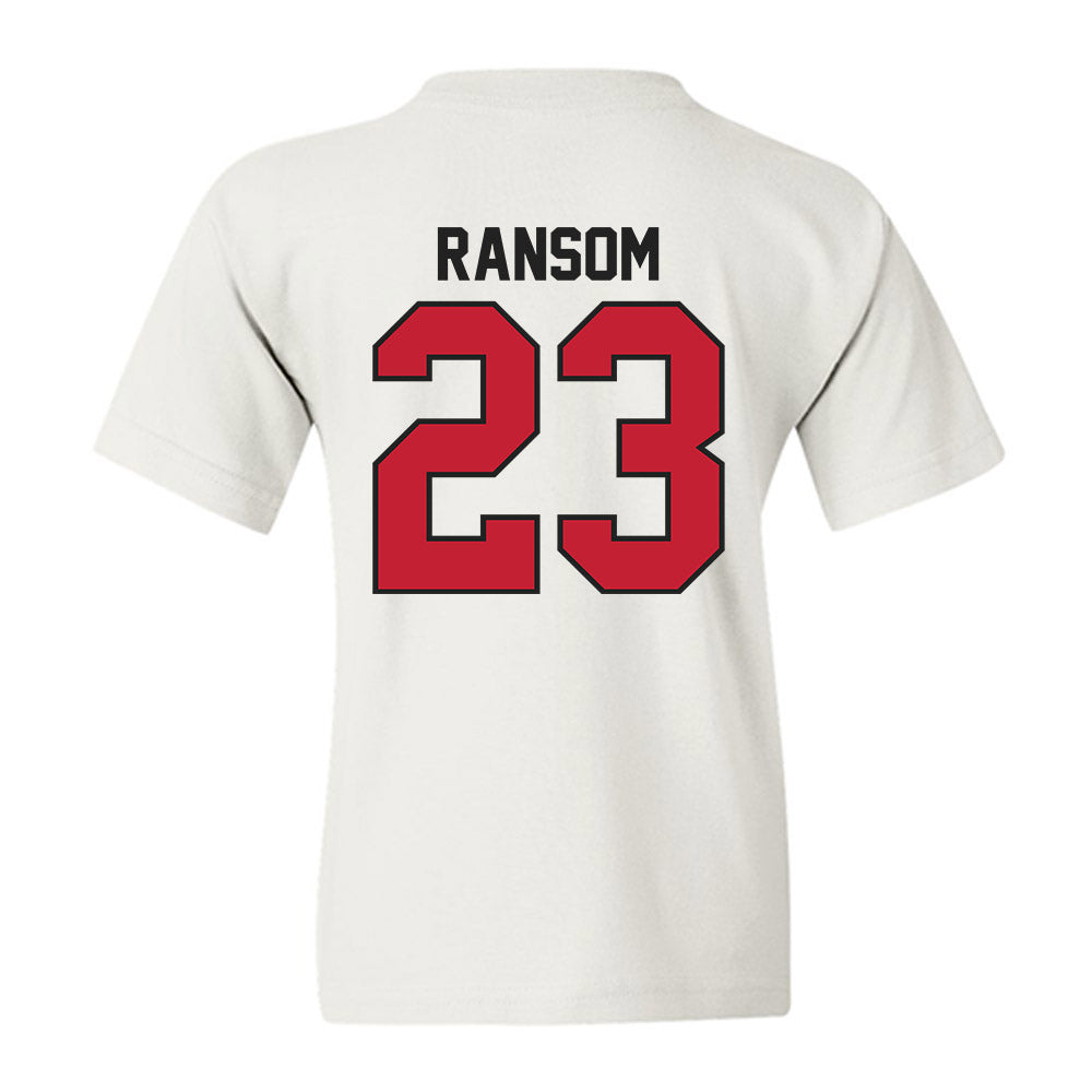 Ball State - NCAA Women's Basketball : Zuri Ransom - Youth T-Shirt-1