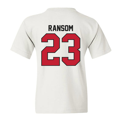 Ball State - NCAA Women's Basketball : Zuri Ransom - Youth T-Shirt-1