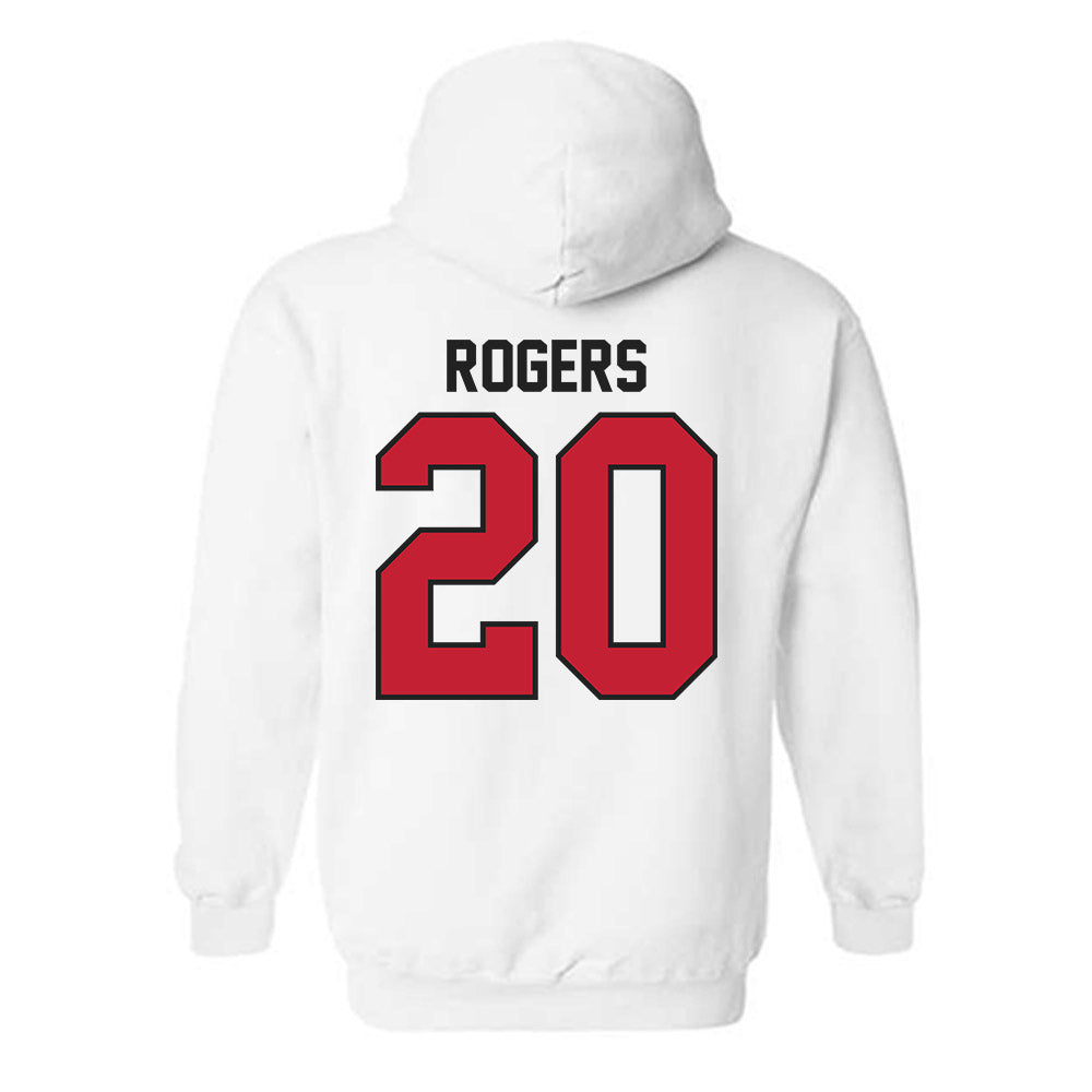 Ball State - NCAA Men's Volleyball : Patrick Rogers - Hooded Sweatshirt-1