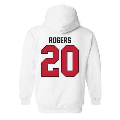 Ball State - NCAA Men's Volleyball : Patrick Rogers - Hooded Sweatshirt-1