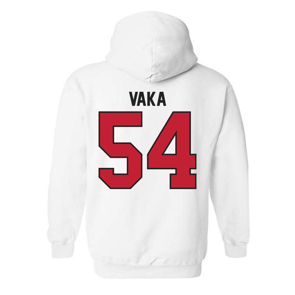 Ball State - NCAA Football : Spencer Vaka - Hooded Sweatshirt-1