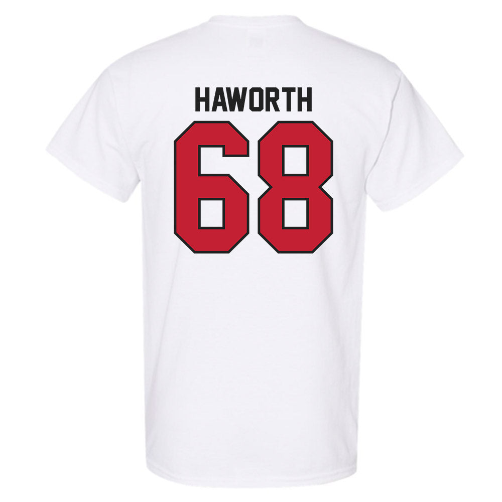Ball State - NCAA Football : Grant Haworth - T-Shirt-1