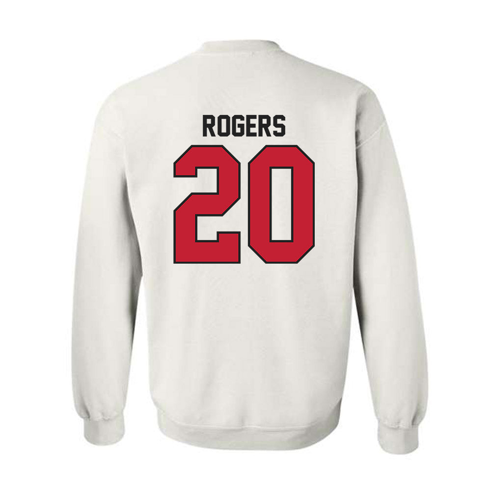 Ball State - NCAA Men's Volleyball : Patrick Rogers - Crewneck Sweatshirt-1