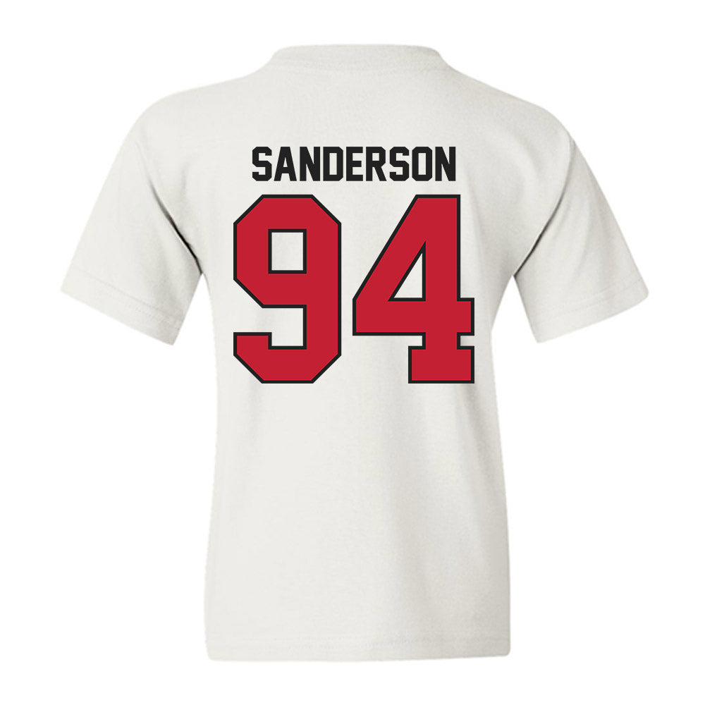 Ball State - NCAA Football : Hunter Sanderson - Youth T-Shirt-1