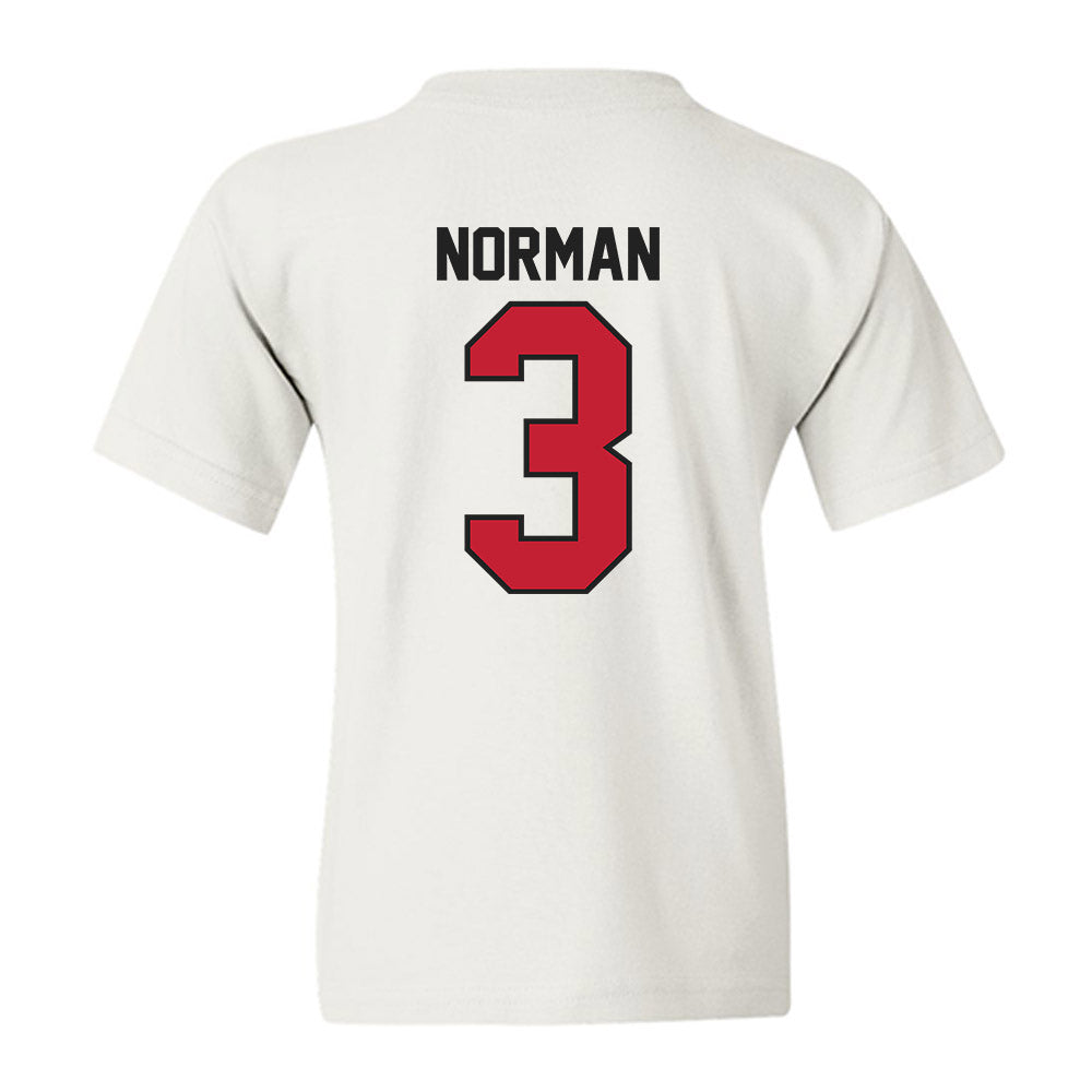 Ball State - NCAA Women's Basketball : Karsyn Norman - Youth T-Shirt-1