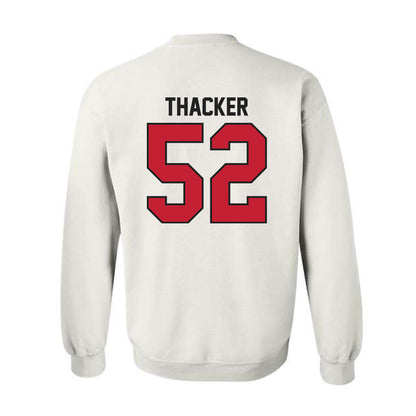 Ball State - NCAA Football : Michael Thacker - Crewneck Sweatshirt-1