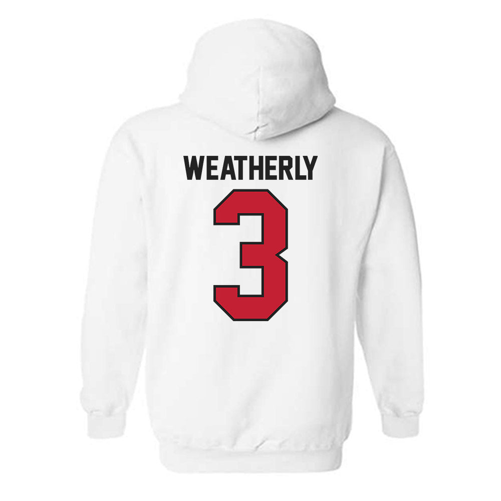 Ball State - NCAA Football : Eric Weatherly - Hooded Sweatshirt-1