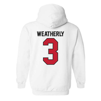 Ball State - NCAA Football : Eric Weatherly - Hooded Sweatshirt-1