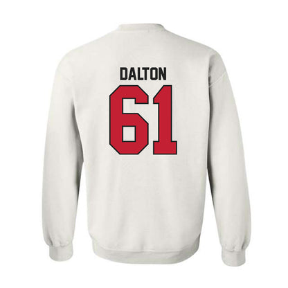 Ball State - NCAA Football : Luke Dalton - Crewneck Sweatshirt-1