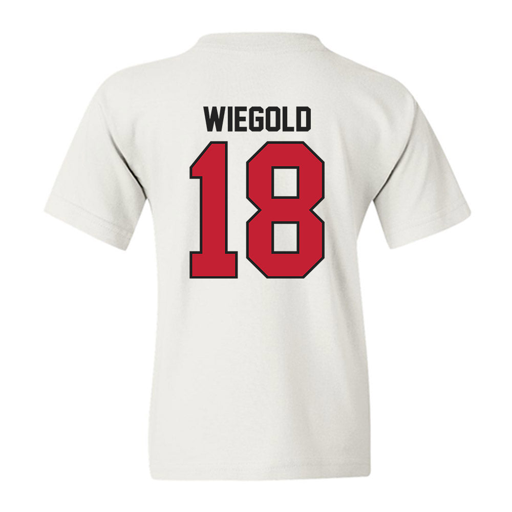 Ball State - NCAA Football : Jackson Wiegold - Youth T-Shirt-1
