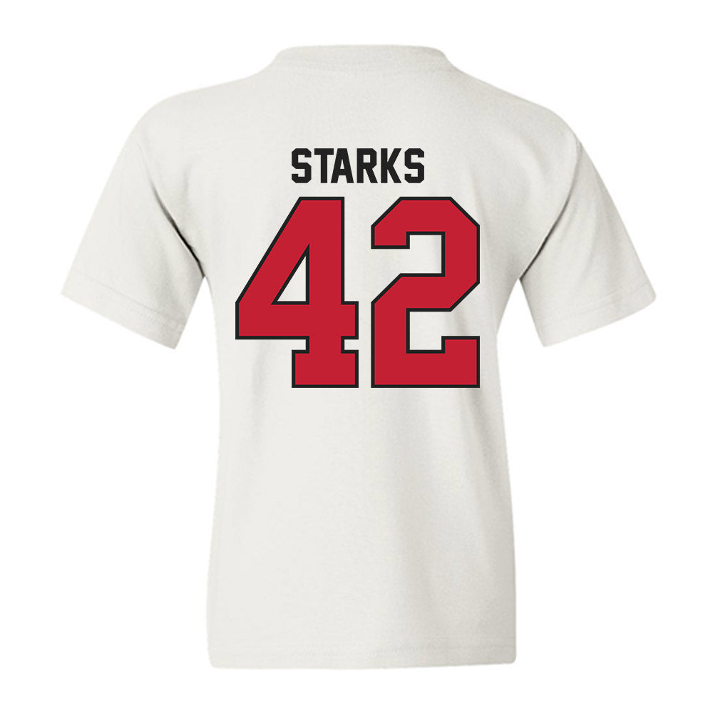 Ball State - NCAA Football : Layton Starks - Youth T-Shirt-1