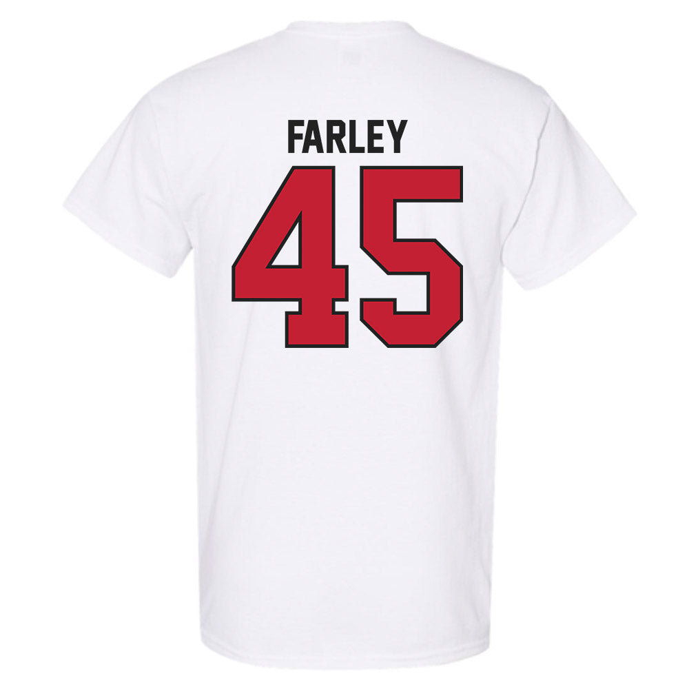 Ball State - NCAA Men's Basketball : Alex Farley - T-Shirt-1