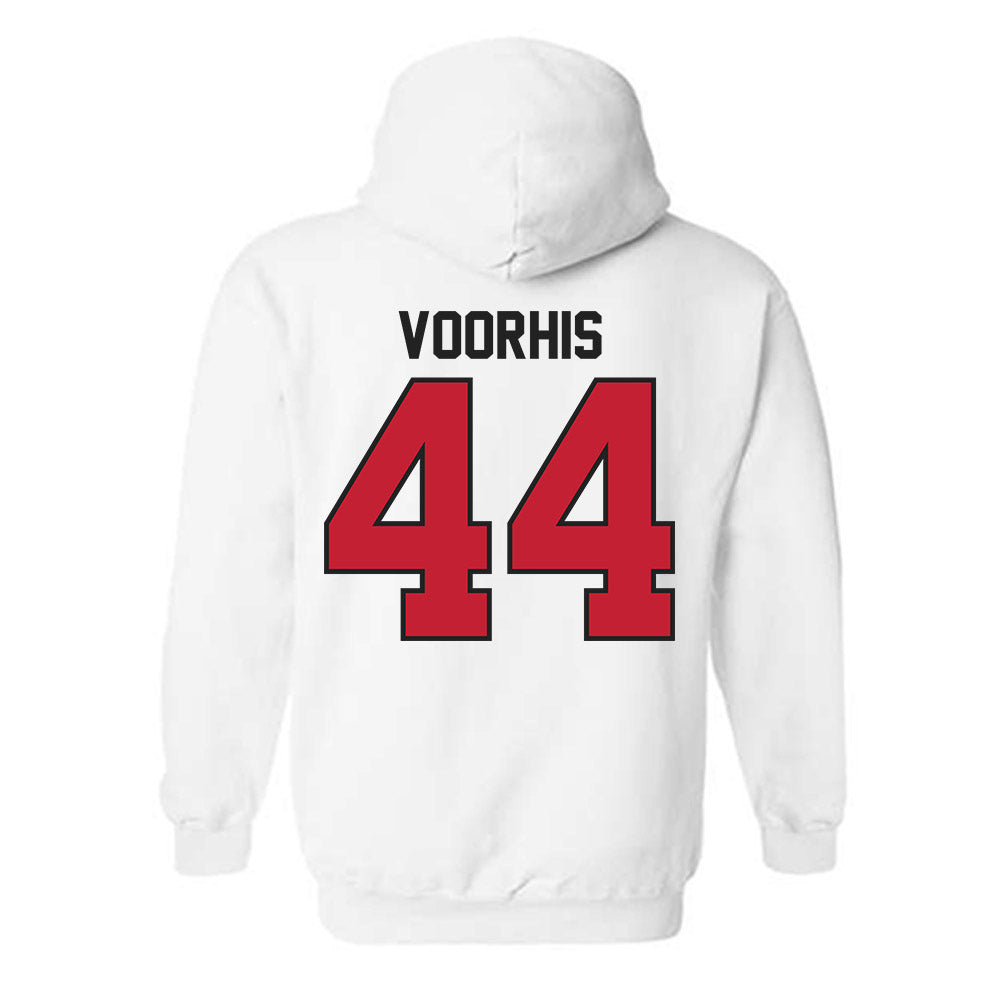 Ball State - NCAA Football : Nathan Voorhis - Hooded Sweatshirt-1