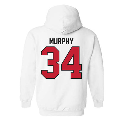 Ball State - NCAA Baseball : Trent Murphy - Hooded Sweatshirt-1