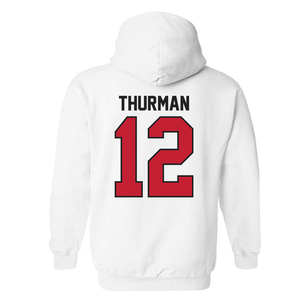 Ball State - NCAA Softball : Jordyn Thurman - Hooded Sweatshirt-1