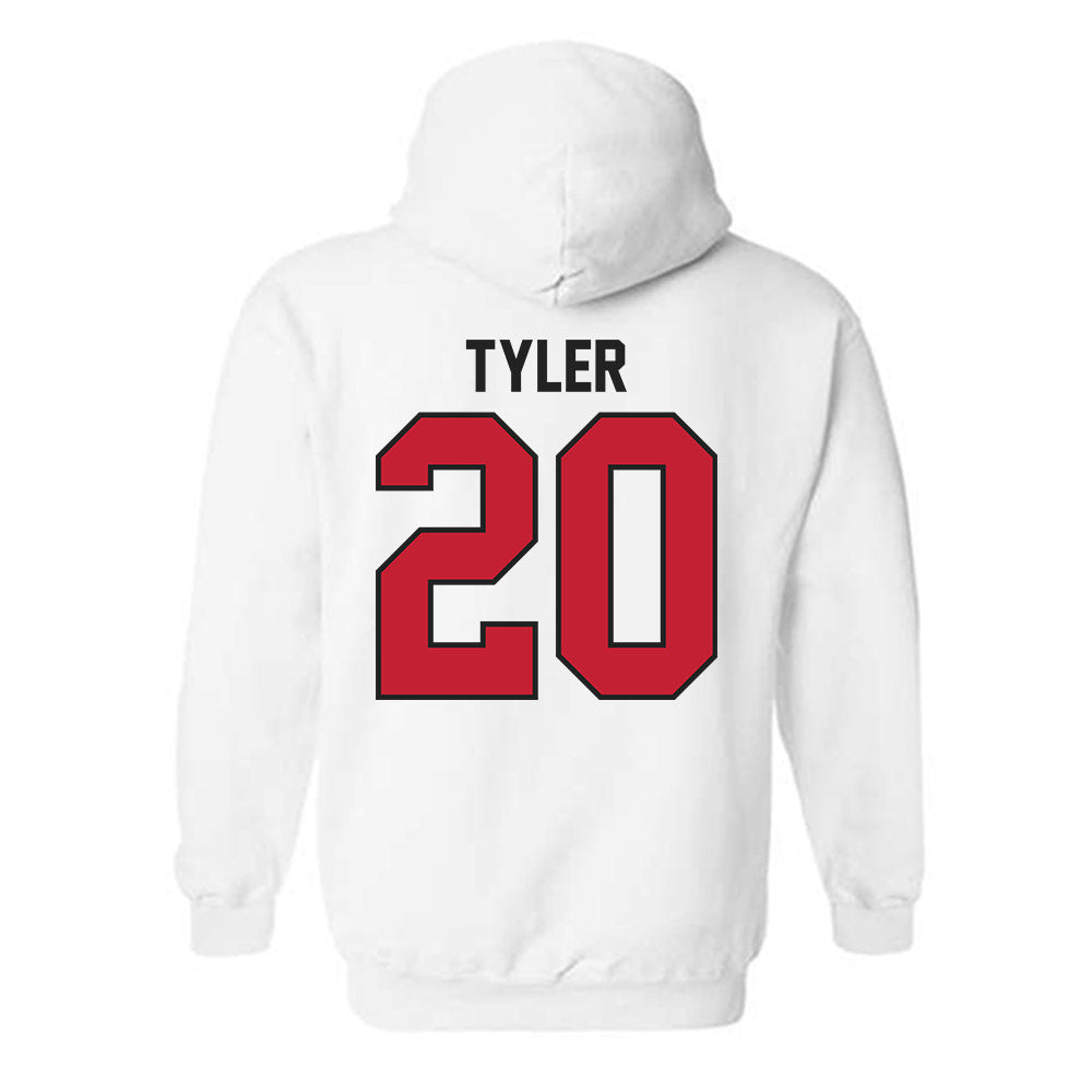 Ball State - NCAA Women's Volleyball : Carson Tyler - Hooded Sweatshirt-1