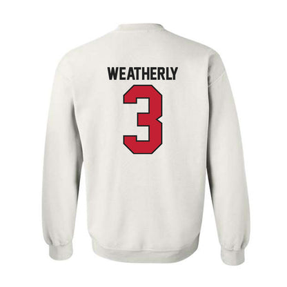 Ball State - NCAA Football : Eric Weatherly - Crewneck Sweatshirt-1