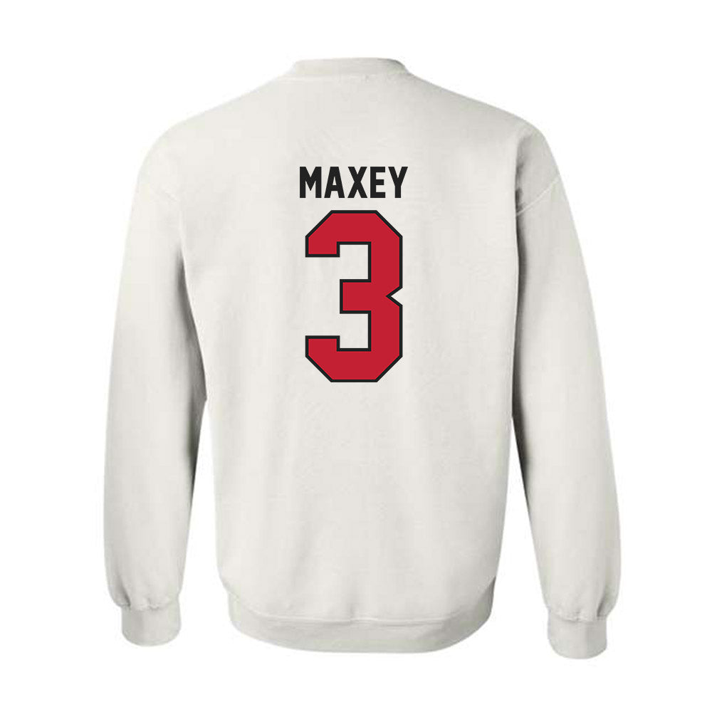 Ball State - NCAA Men's Basketball : Juwan Maxey - Crewneck Sweatshirt-1