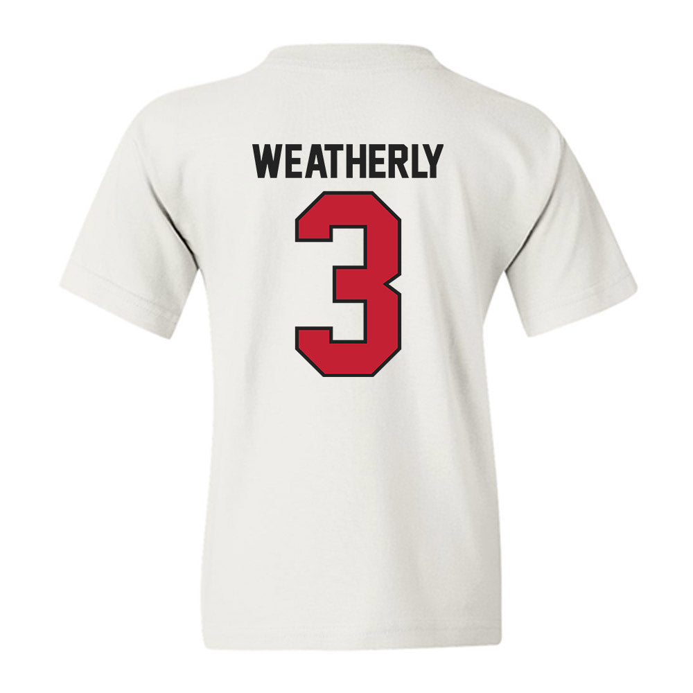Ball State - NCAA Football : Eric Weatherly - Youth T-Shirt-1