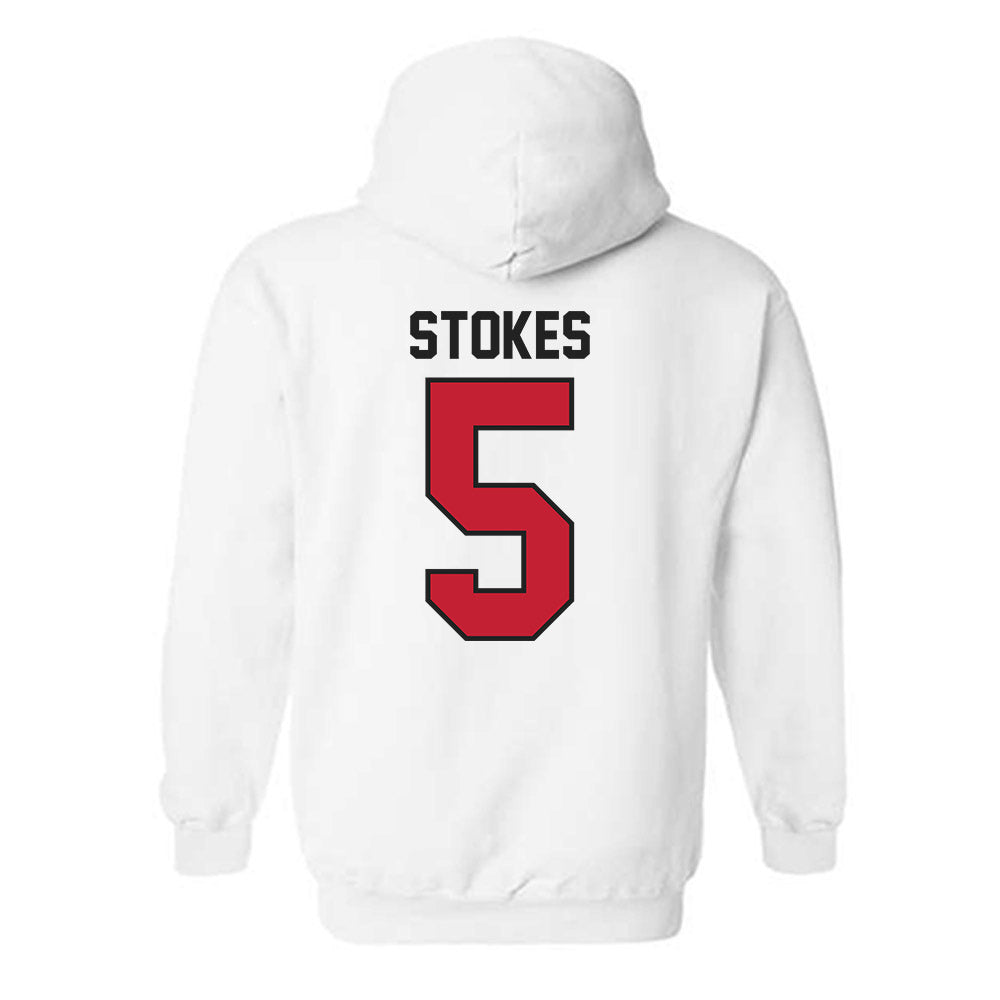 Ball State - NCAA Baseball : Taber Stokes - Hooded Sweatshirt-1