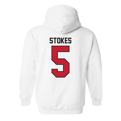 Ball State - NCAA Baseball : Taber Stokes - Hooded Sweatshirt-1