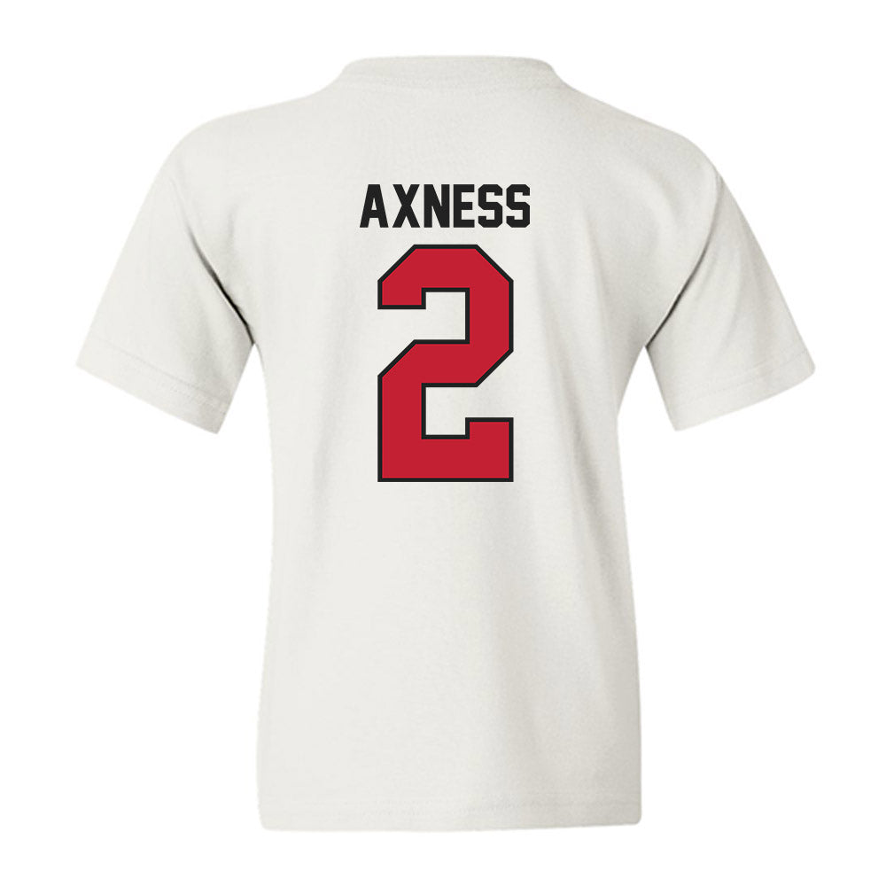 Ball State - NCAA Women's Volleyball : Reese Axness - Youth T-Shirt-1