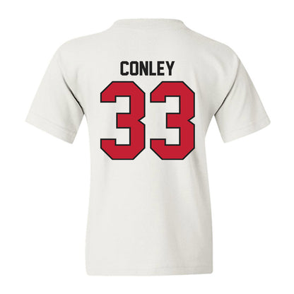 Ball State - NCAA Football : Darin Conley - Youth T-Shirt-1