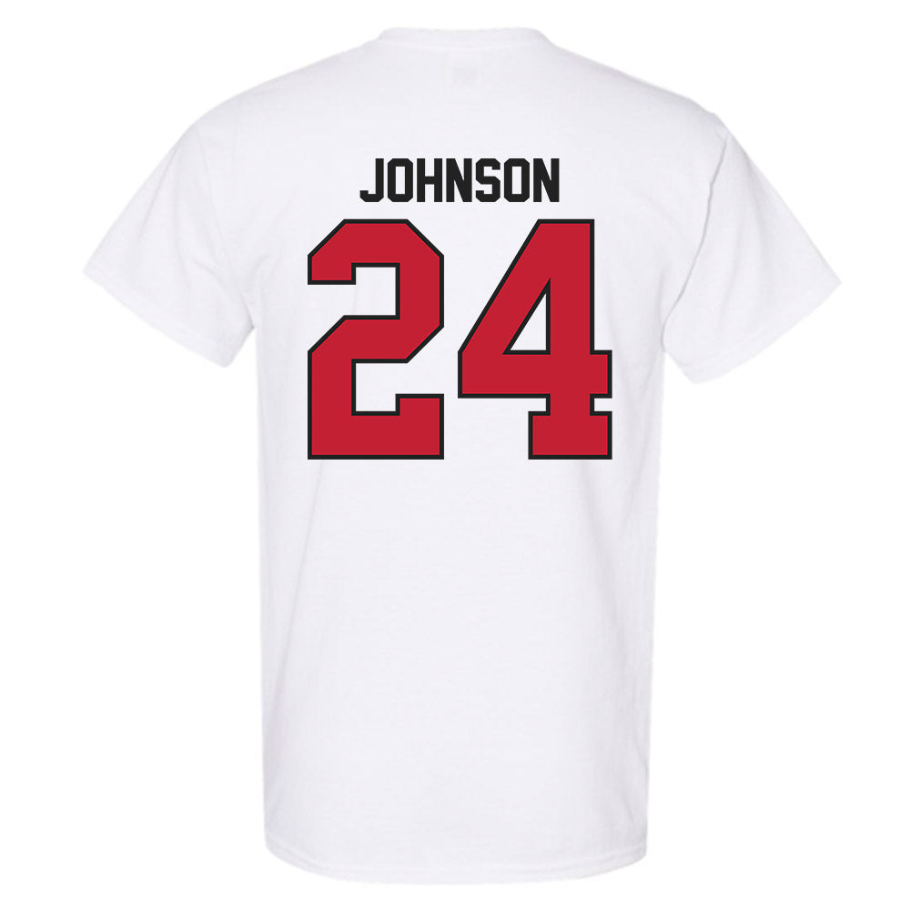 Ball State - NCAA Baseball : Keegan Johnson - T-Shirt-1
