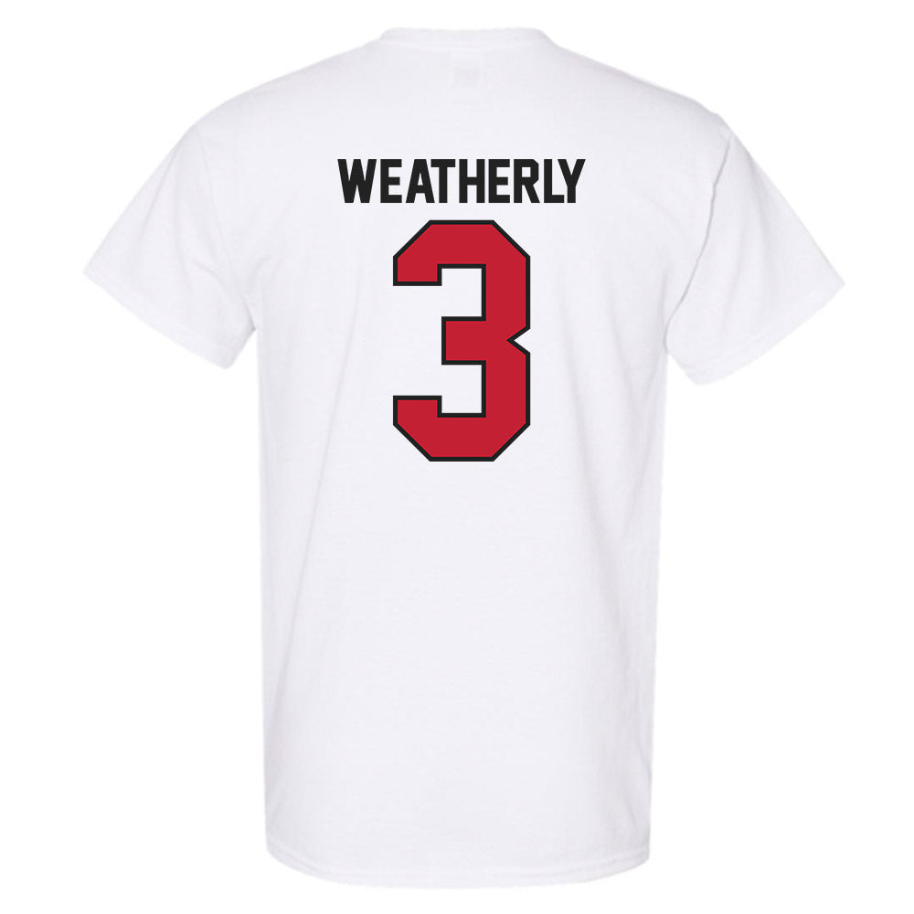Ball State - NCAA Football : Eric Weatherly - T-Shirt-1