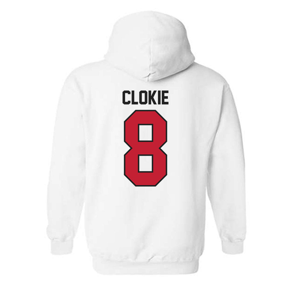 Ball State - NCAA Women's Field Hockey : Grace Clokie - Hooded Sweatshirt-1