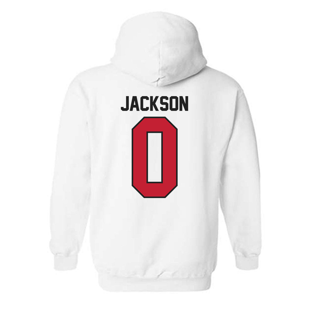 Ball State - NCAA Football : Elijah Jackson - Hooded Sweatshirt-1