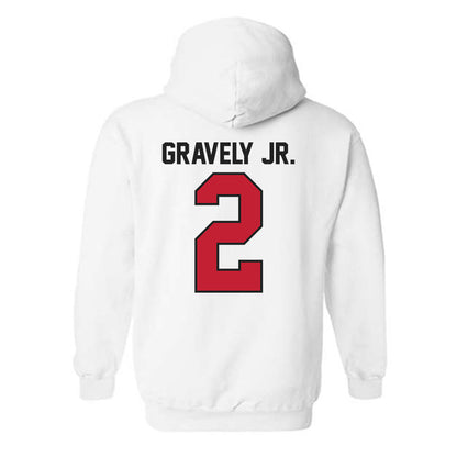 Ball State - NCAA Football : Michael Gravely Jr. - Hooded Sweatshirt-1